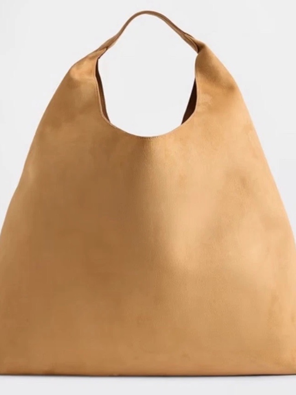 NWT Gap Vegan Suede
Slouchy Tote (Honey Brown)